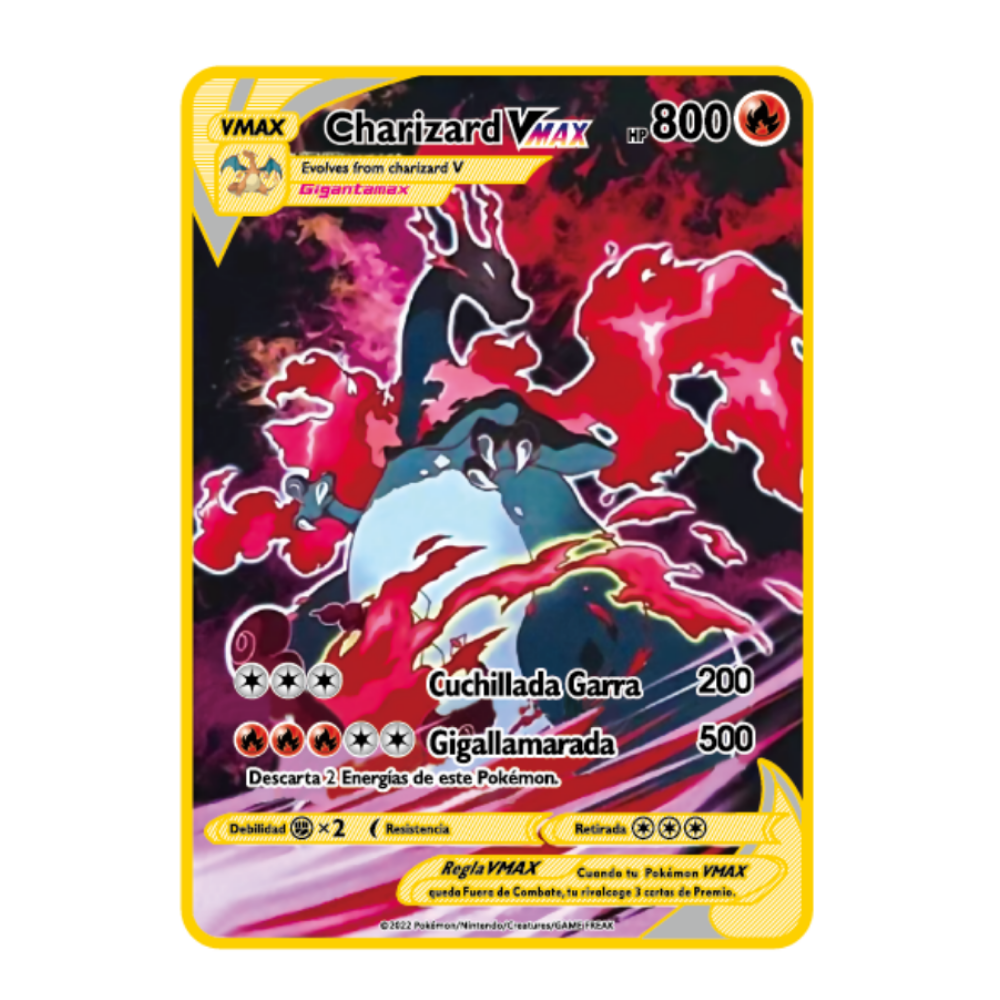 Panih pokãmon card metal pokemon letter panih pokemon iron card mewtwo pikachu gx charizard vmax carta pokãmon vmax