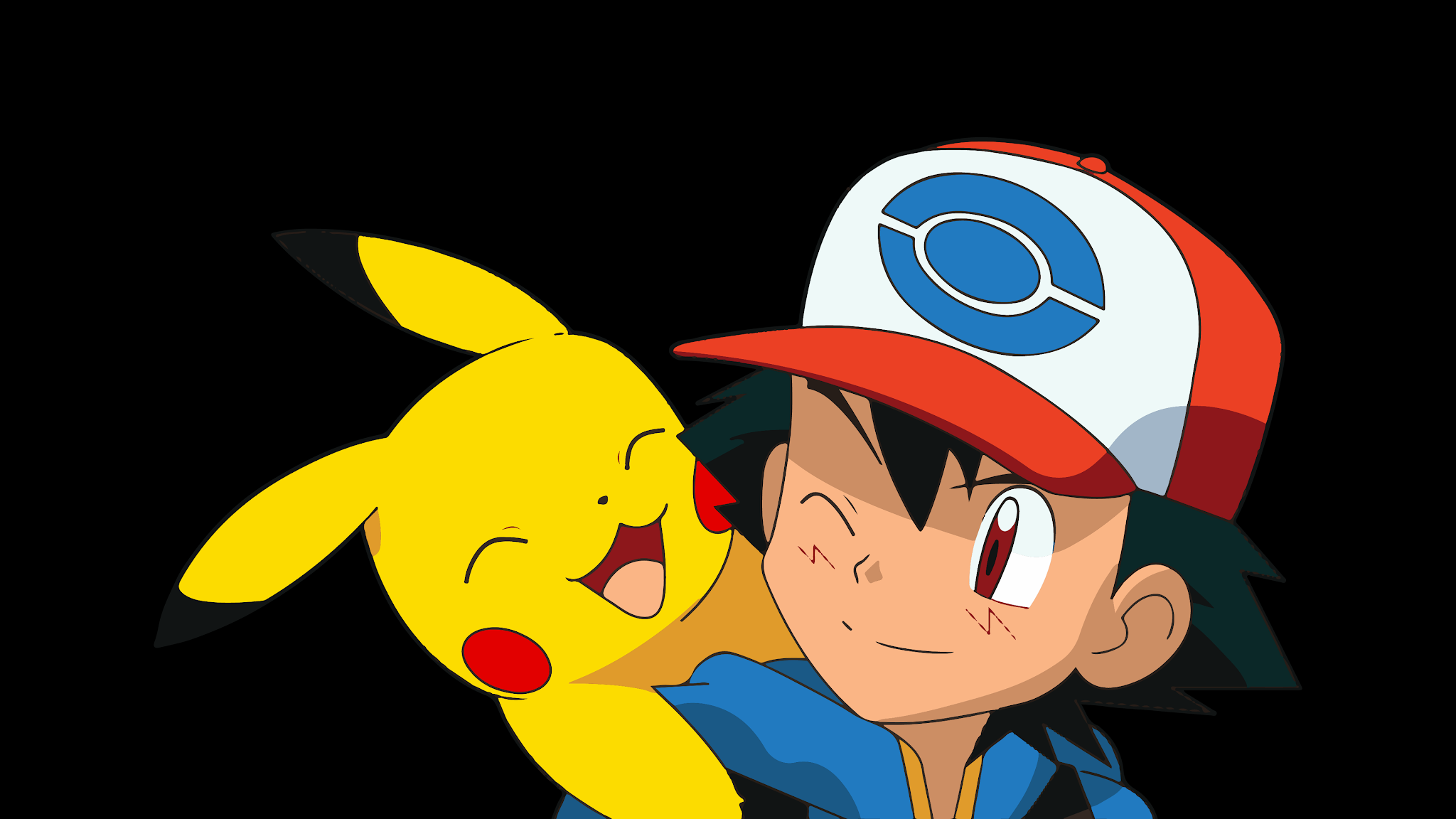 Pikachu with ash wallpapers