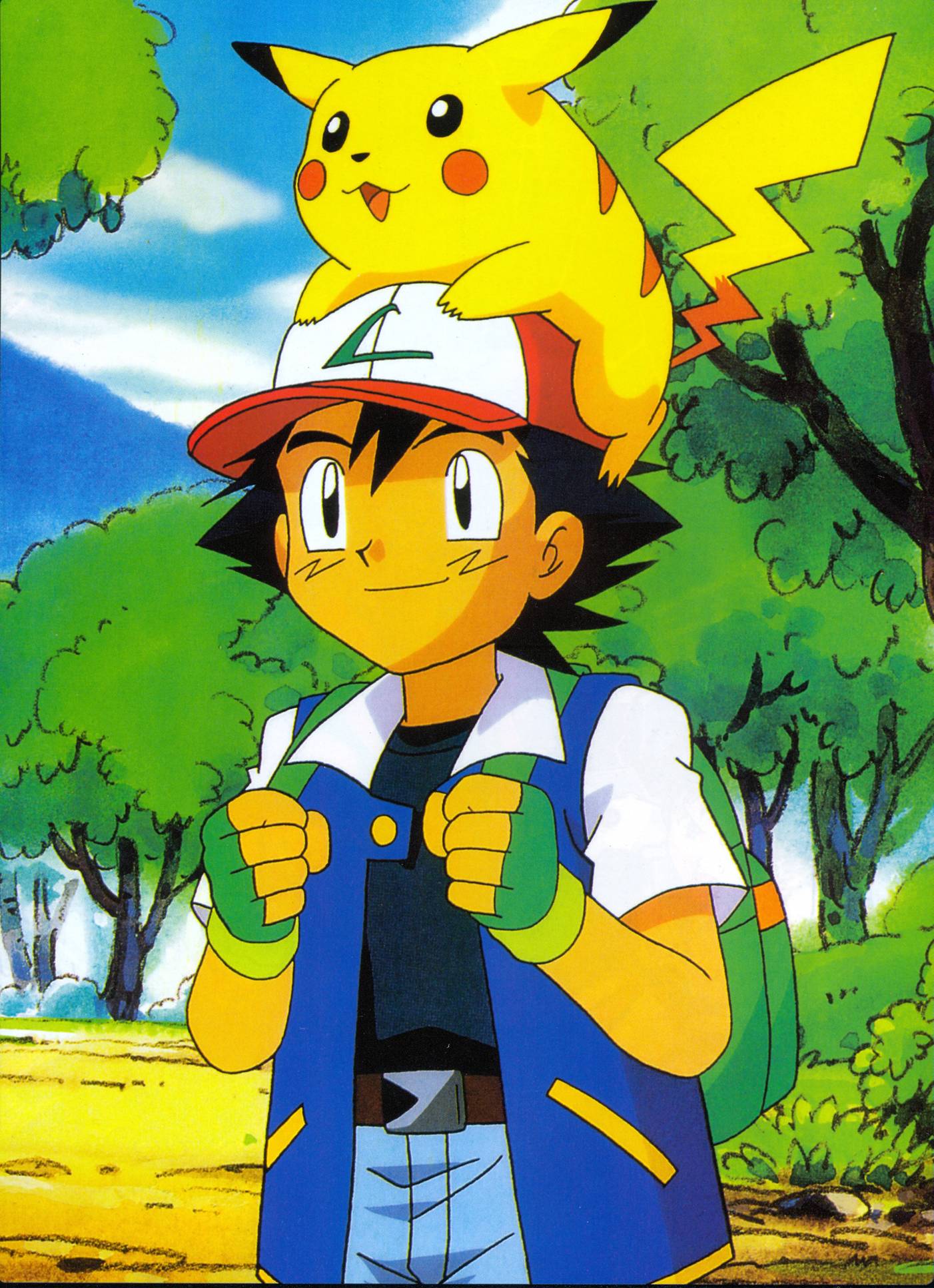 Pikachu and ash hd wallpapers