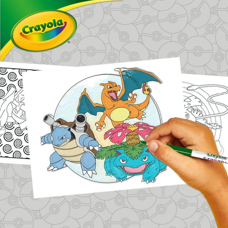 Crayola pokãmon loose leaf coloring pages pages aged up coloring gifts for kids ages