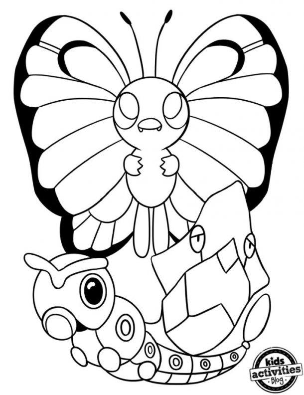 Free pokemon coloring pages with video drawing coloring tutorial kids activities blog