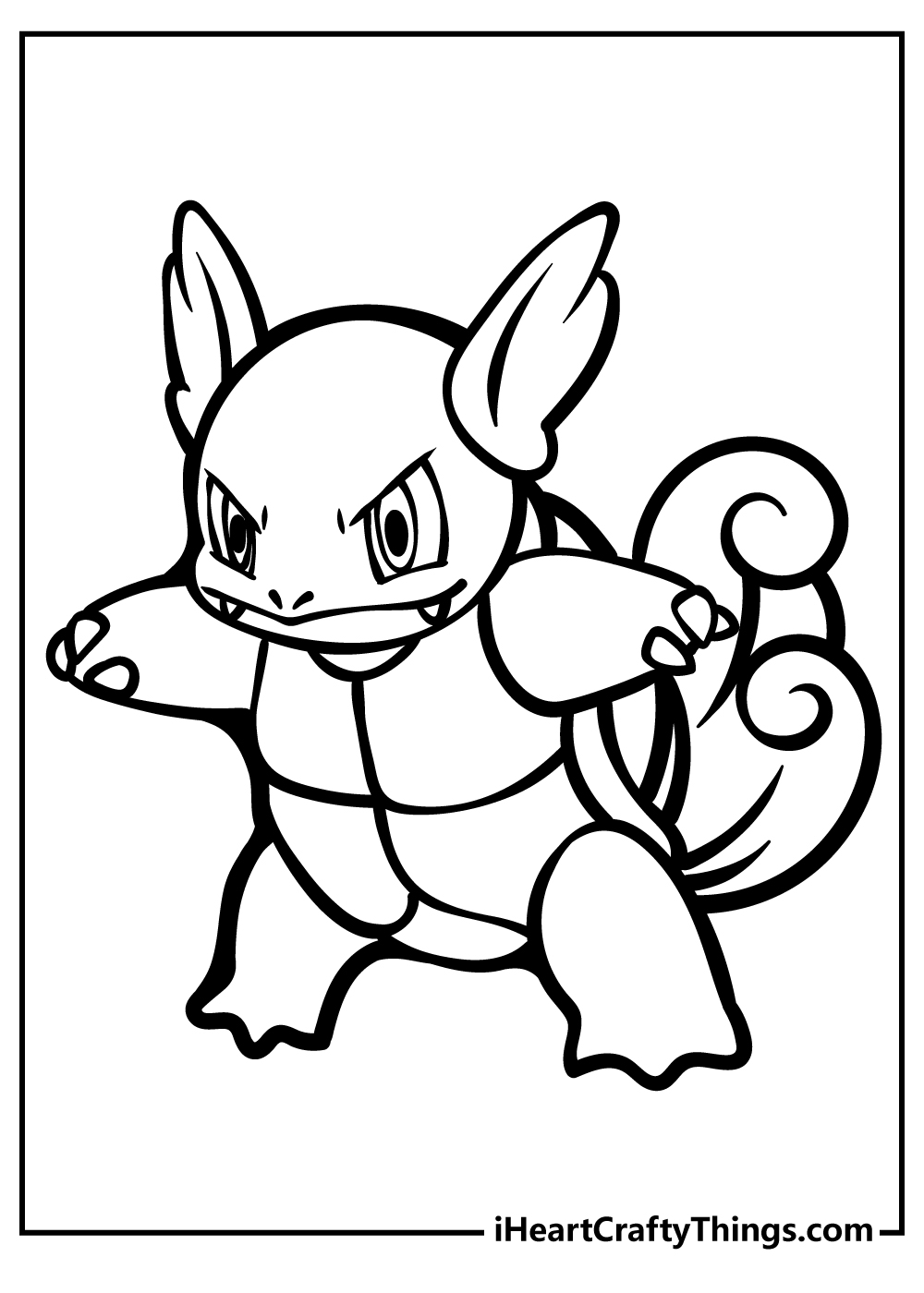 Pokemon coloring pages free printables