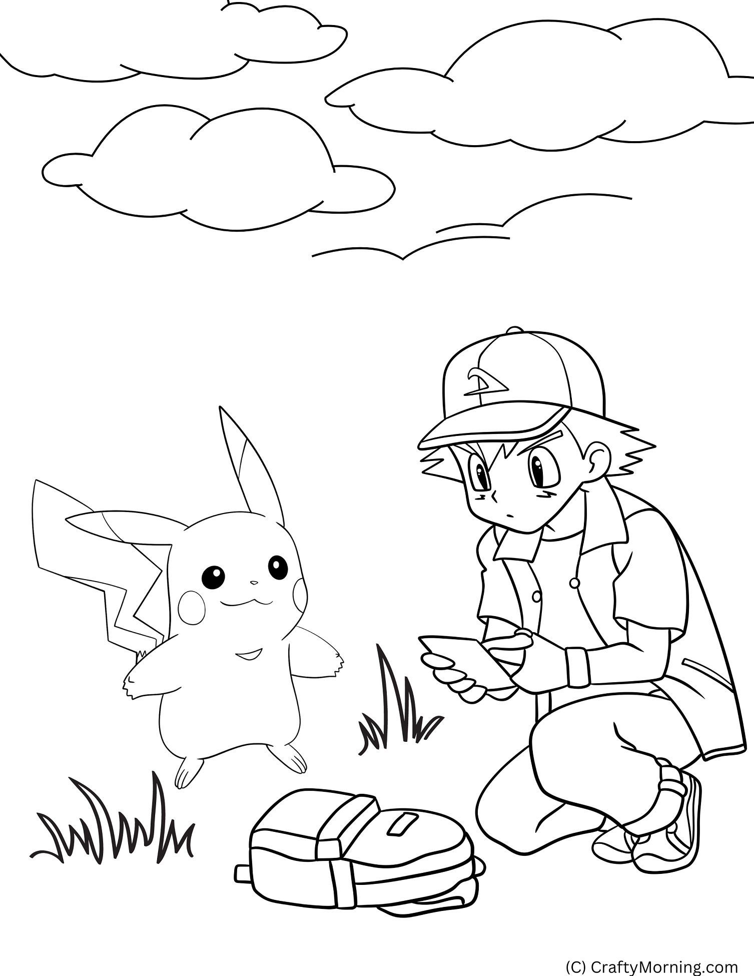 Free pokemon coloring pages