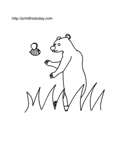 Free printable wild animals coloring pages