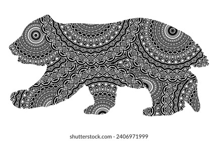 Polar bear coloring page images stock photos d objects vectors