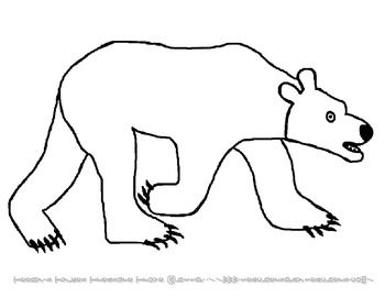 Coloring pages for eric carles polar bear polar bear eric carle coloring pages