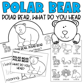 Polar bear what do you hear activities book panion retelling