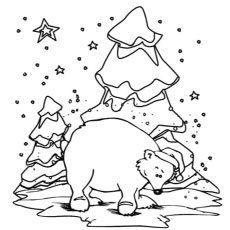 Top free printable polar bear coloring pages online