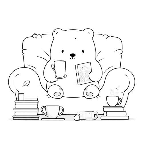 Free polar bear coloring pages for kids