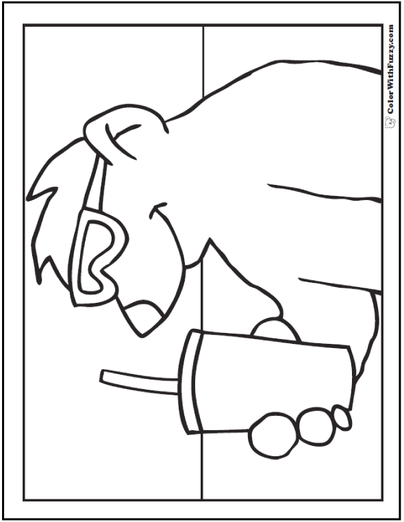 Polar bear coloring pages â arctic giants cute babies