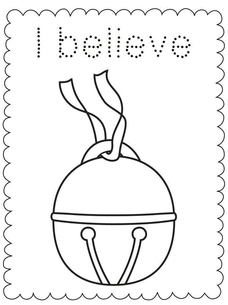 Polar express coloring pages