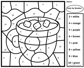 Polar express coloring pages color by number code math sheets colorear por nãºmeros praxias tarjetas