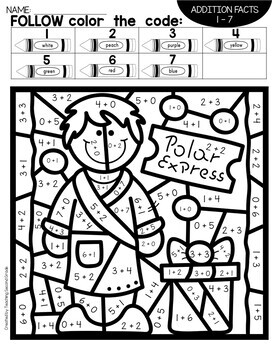 Polar express coloring pages