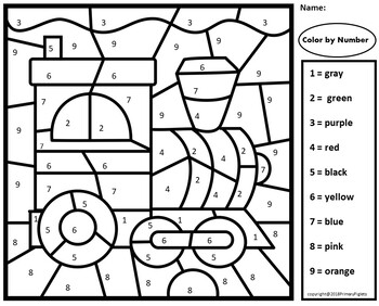 Polar express coloring pages color by number code math sheets polar express polar express activities first grade activities