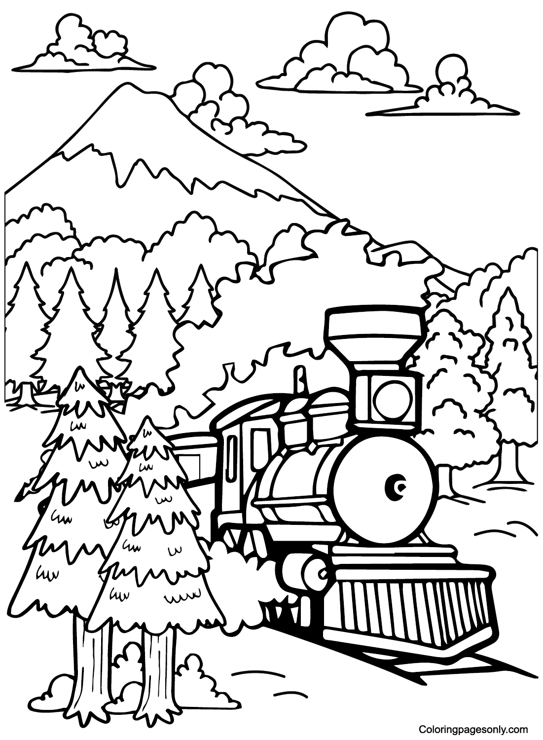 Polar express coloring pages printable for free download