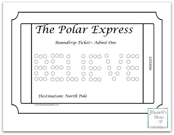 Polar express coloring pages for kids