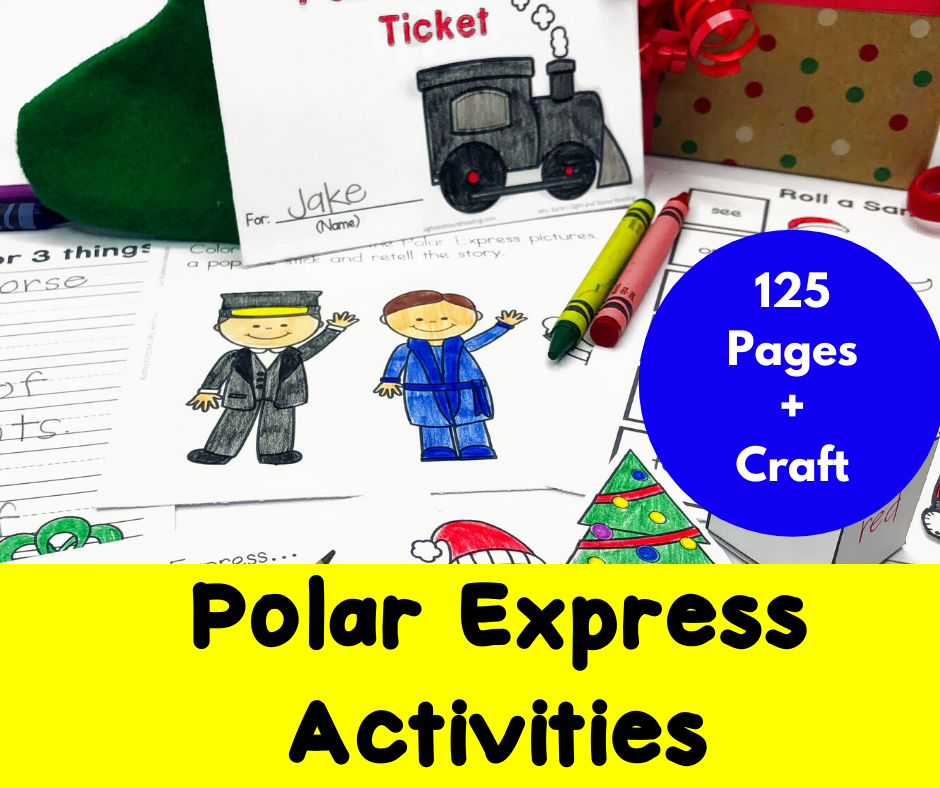 Polar express activities have a polar express party or polar express day â