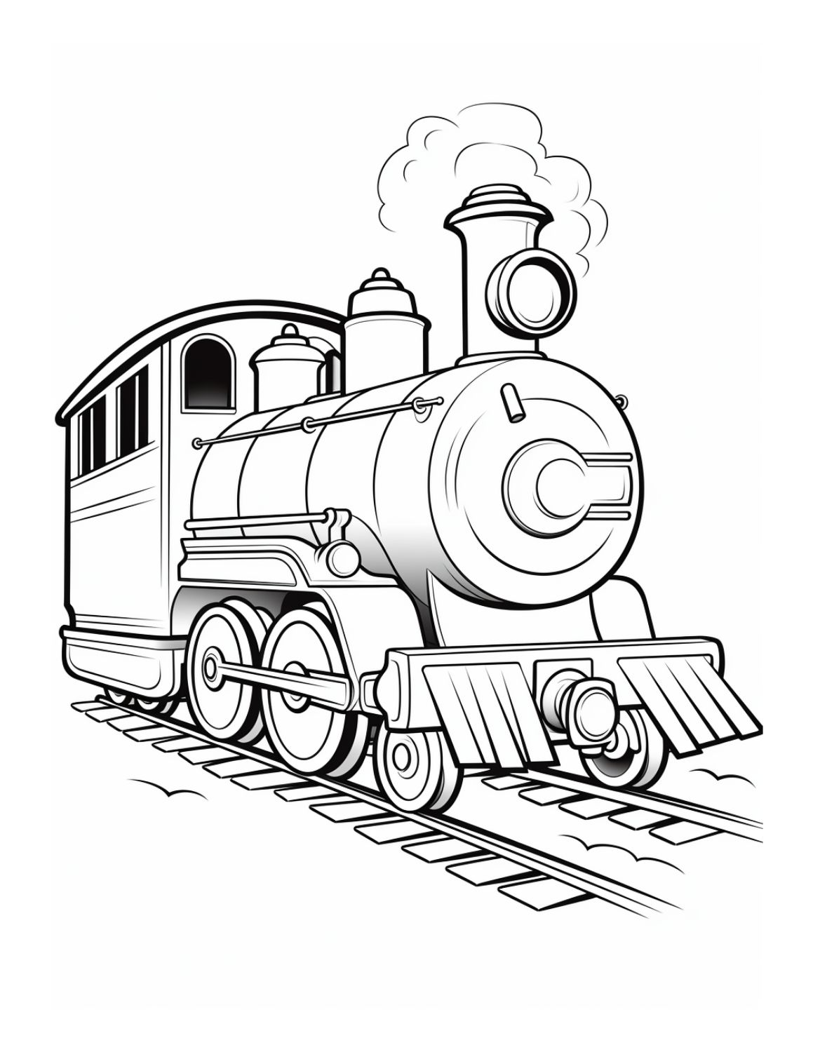 Free printable train coloring pages with pdf download skip to my lou