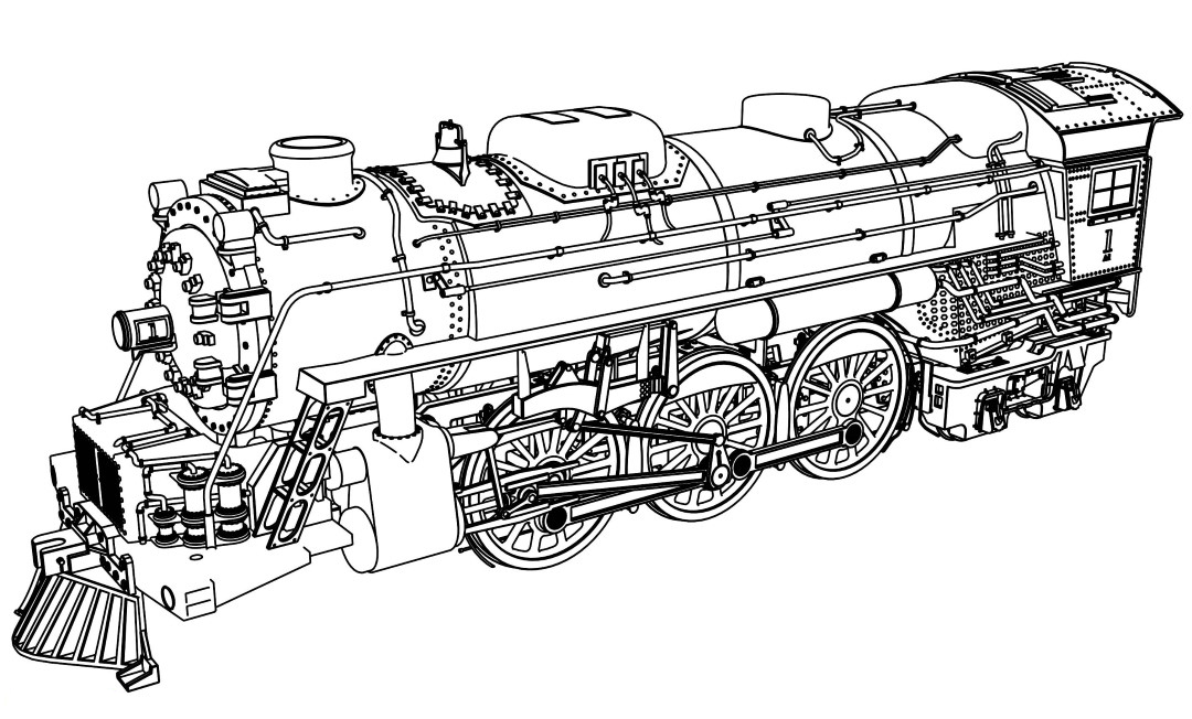 Polar express coloring pages