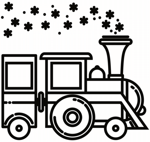 Polar express coloring page free printable coloring pages
