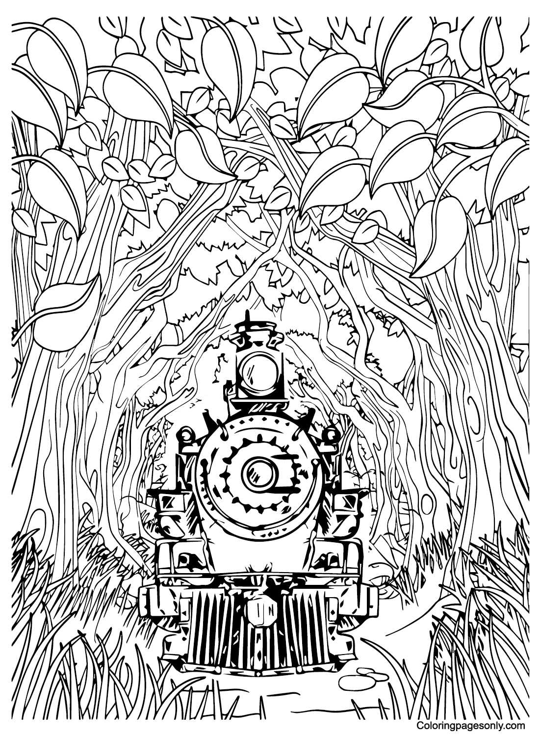 Polar express coloring pages printable for free download