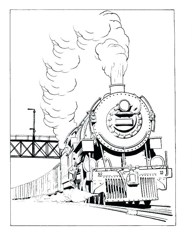 Polar express coloring pages