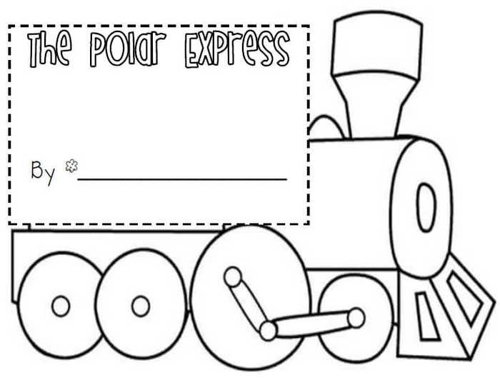 Polar express coloring pages pdf worksheets and puzzles