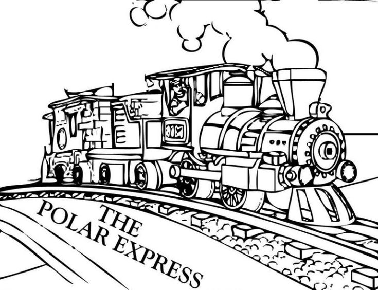 Best polar express film coloring pages polar express coloring pages train coloring pages