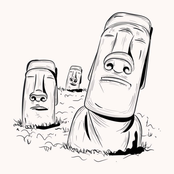 Moai emoji coloring page free printable coloring pages moais emoji