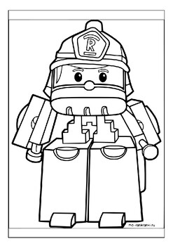 Unlock creativity with robocar poli coloring pages printable fun for kids