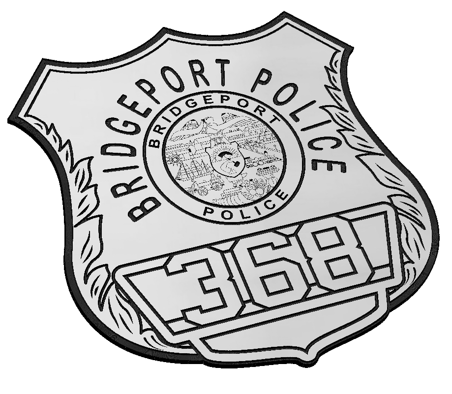 Bridgeport police badge â patriot nation designs