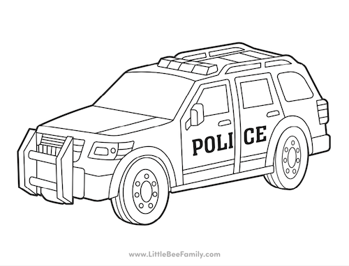 Cars trucks coloring pages