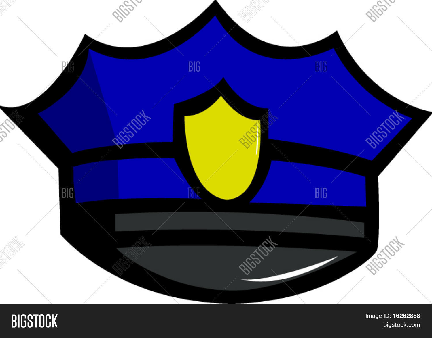 Police hat vector photo free trial bigstock