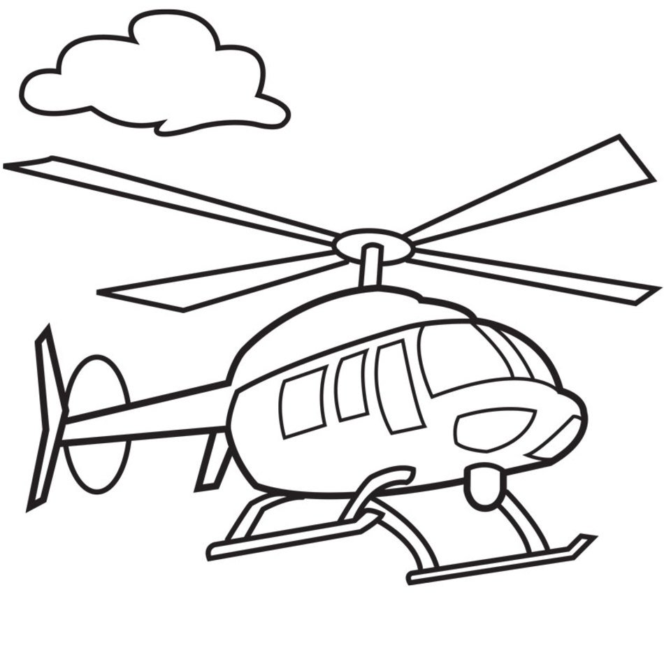 Police helicopter coloring pages drawing free image download