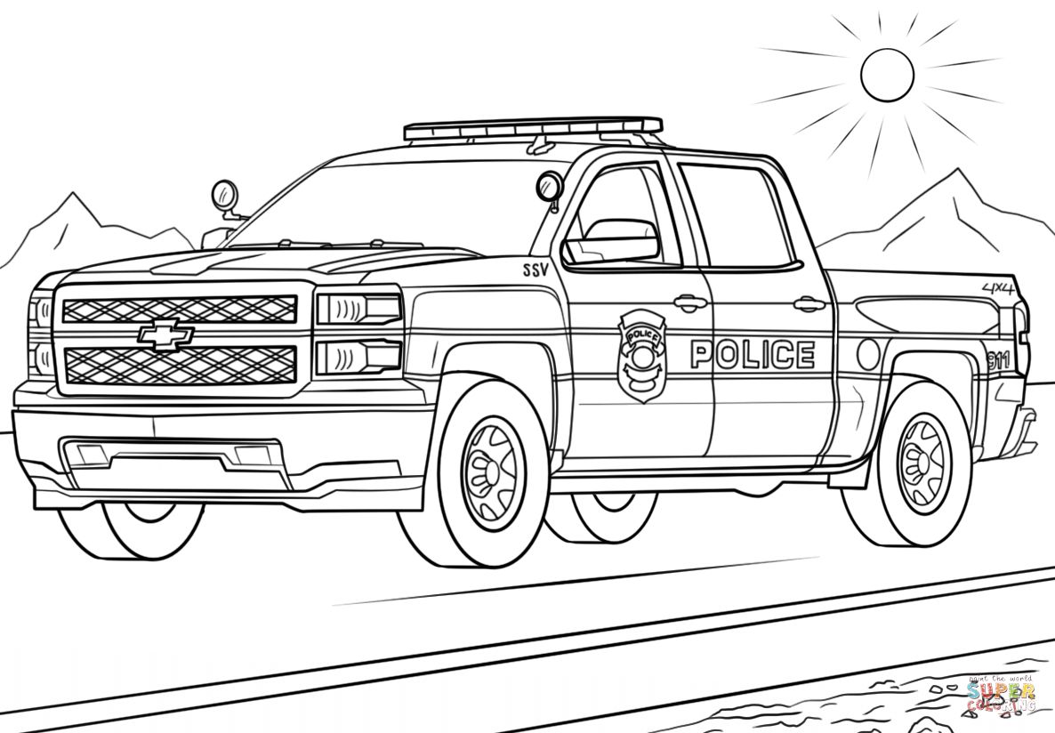 Inspired photo of truck coloring pages