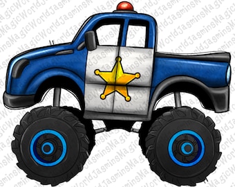 Police car monster truck pngmonster truck pngpolice cliparttoys for police pngpolice sublimationpolice truck pnginstant download