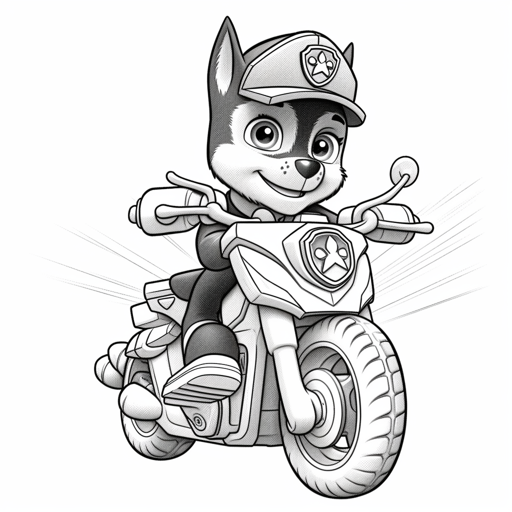 Free printable paw patrol coloring pages