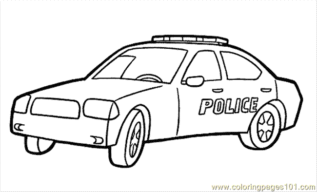 Police coloring page crafts and worksheets for preschooltoddler and kindergarten