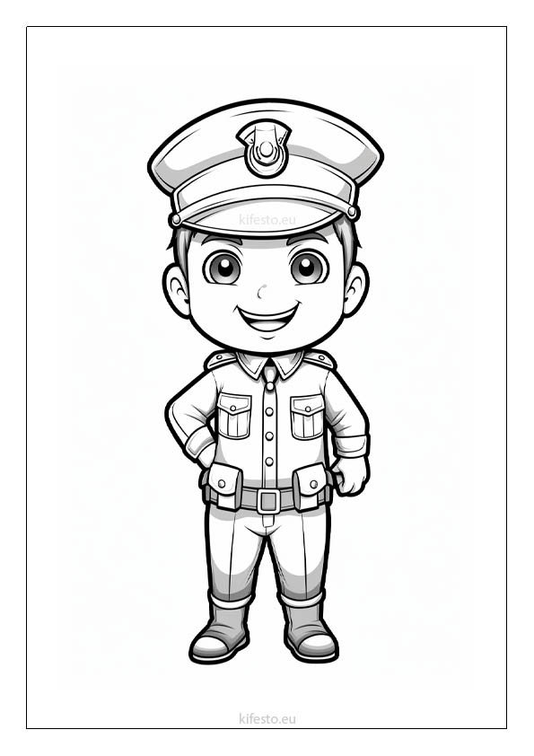 Policeman coloring pages printable coloring sheets