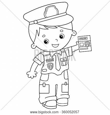 Coloring page outline vector photo free trial bigstock