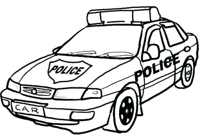 Coloring pages police car cars coloring pages police cars truck coloring pages