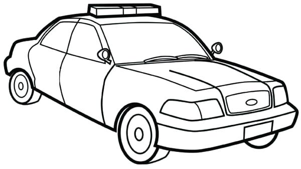 Coloring pages amazing police car coloring page for kids