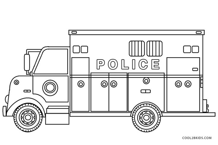 Free printable truck coloring pages for kids truck coloring pages police truck cars coloring pages