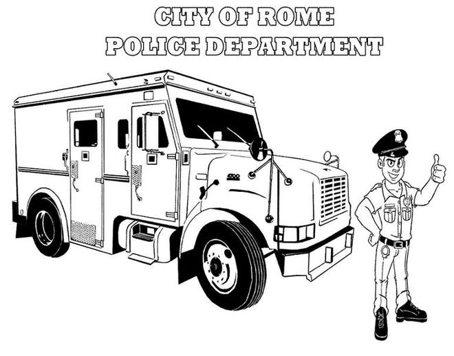 Rome pd helps us name our truck