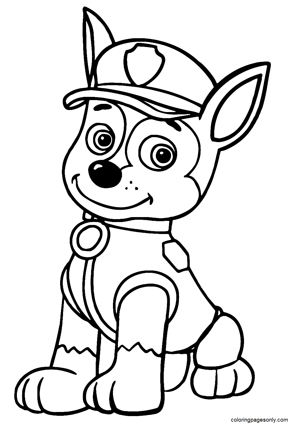 Paw patrol coloring pages