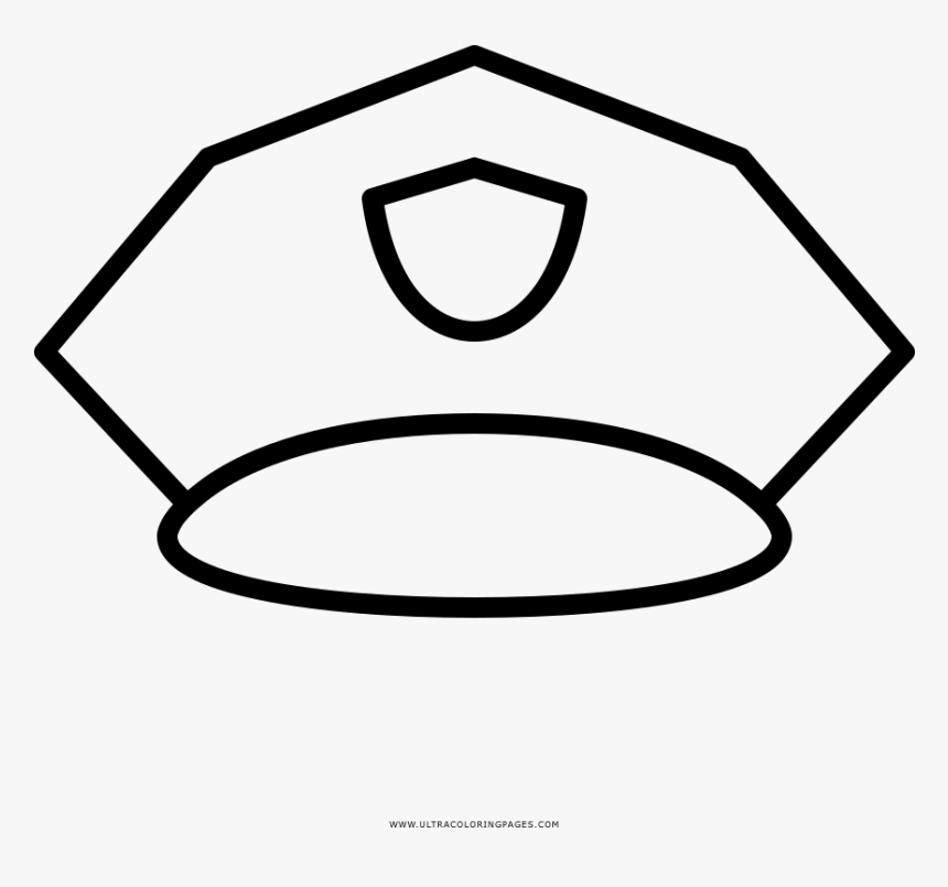 Transparent police hat png