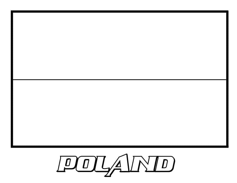 Poland coloring pages