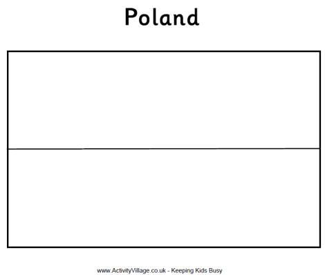 Poland flag louring page flag loring pages poland flag poland