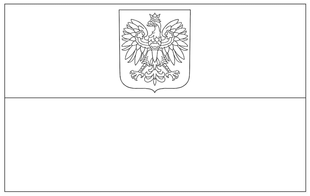 Poland coloring pages printable for free download