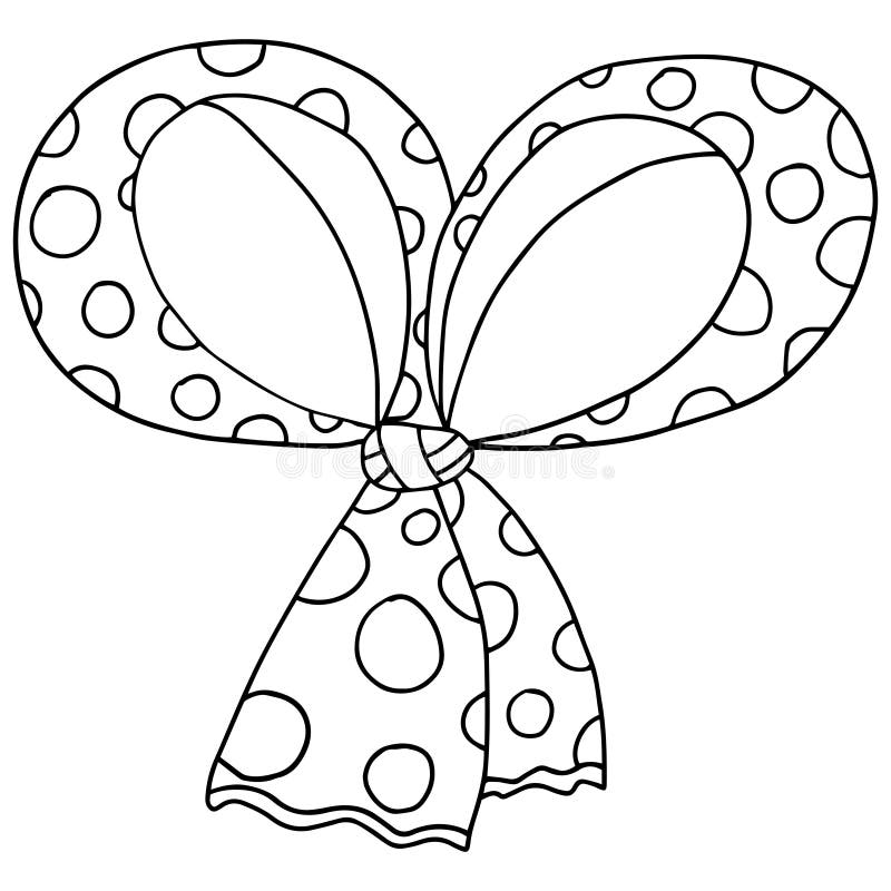 Cartoon polka dot bow tie stock illustrations â cartoon polka dot bow tie stock illustrations vectors clipart